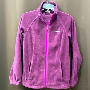 Columbia Fleece, Zip-up, Size Small